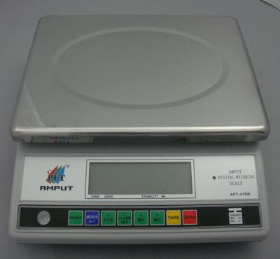 China LCD 20 Keys Print 6kg x 0.1g Precision Lab Digital Counting Scale Weighing Scale Warming Summation for sale