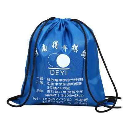 China Wholesale High Quality Reusable PP Cartoon Sports Travel Bag Gym Sport Polyester Drawstring Bag for sale