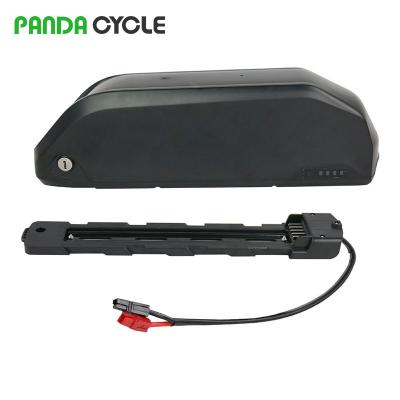 China 52V Down Tube Electric Bike Battery Price 14S5P 1000W Motor Ebike Battery Lithium Ion Battery 18650 70pcs Cells Pack for Sale 370*110*90mm for sale