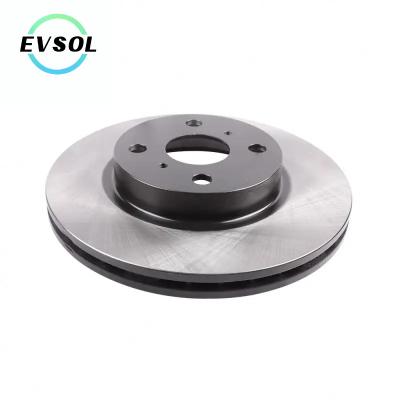 China Genuine EVSOL OEM 96549782 Auto Car Spare Parts Braking Circuits Brake Disc For Chevrolet Aveo OEM Standard Size for sale