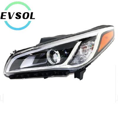 China Cool Fast Hot Sale Car Lamp Front Lights USA Halogen Xenon Type Headlights For Hyundai Sonata 2015 2016 2017 92102-C2100 92102C2200 for sale