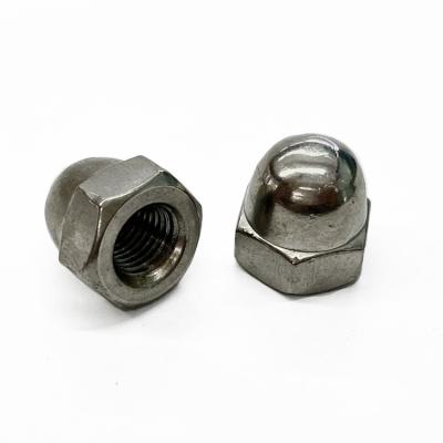 China Heavy Industry Hexagon Flange Cap Nut Stainless Steel High Quality Cap Nut for sale