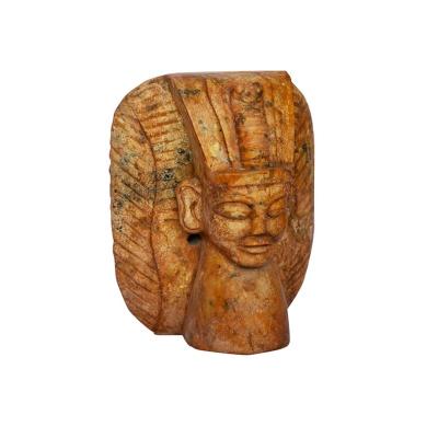 China Very Important Main Detail Cultural Artifacts Of Interior Americas And Exterior Decoration Marble Mayan Head for sale