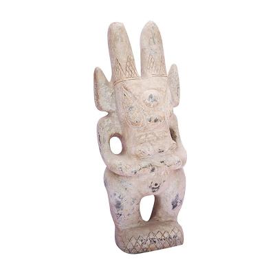 China China Supply Ancient Antique Opens Personalized Lucky Man Beast Jade Sun People for sale