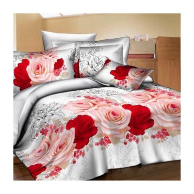 China Wholesale Bedding Flower Microfiber Textile Fabric Anti Static Material And Disperse Printing Fabric for sale