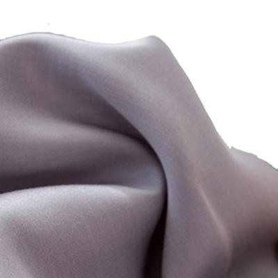 China Newest Anti-static Ice Silk 100 Polyester Sheet Fabric Solid Bedspread Fabric for sale