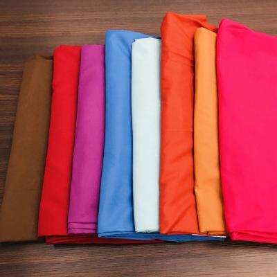 China Antistatic High Quality Cheap Price 100% Polyester Solid Dyed Fabric for sale