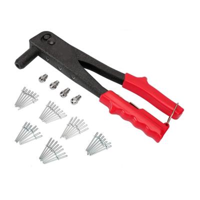 China Heavy Duty Steel Riveter Kit Professional Pop Rivet Gun with Assorted 120 Rivets for sale