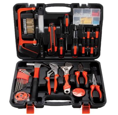 China Home Repair Tool Kit Electrician and Carpenter Toolbox Hardware Tool Bag Professional Gift Tool Kit for sale