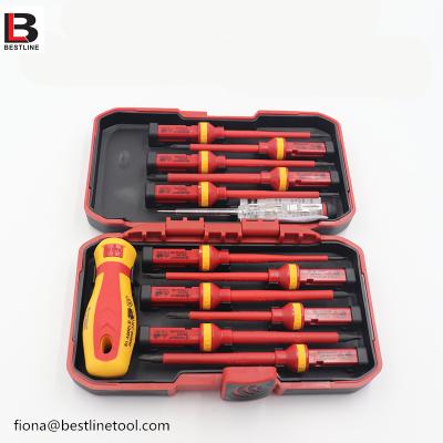 China Comfortable Handle Screwdriver Bit Set ELECTRICAL Repair Tool Precision Screw Drivers for sale