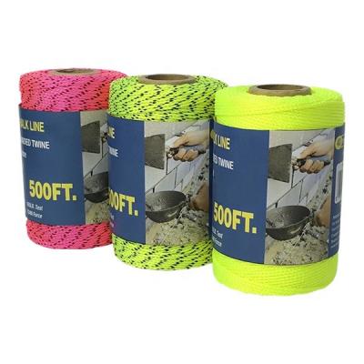 China Professional Building Construction Polypropylene Building Twine Deer Shaped 500Feet Braided Nylon Mason Line for sale