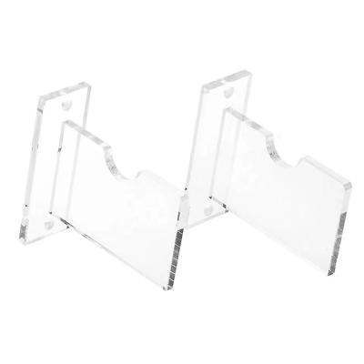 China Amazon Best Seller Stage Baseball Bat Wall Mount Display Rack Acrylic Top Rack Stand Clear Acrylic For Home for sale