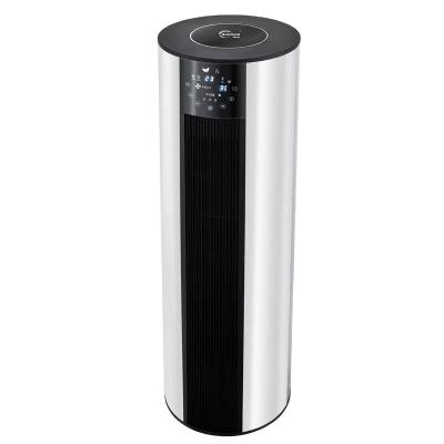 China ABS Amazon Best-selling Household Voice Remote Heating Electric Heater Ultraviolet Negative Ion Purifier Electric Radiator for Indoor for sale