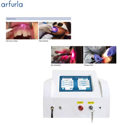 China Skin Tightening Multifunctional Arfurla Blood Vessels Removal Teeth Whitening Soft Tissue Surgery Diode Laser for sale