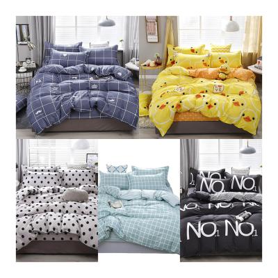 China Popular Styles Folded In Southeast Asia Aloe Cotton Polyester Bedding Set for sale