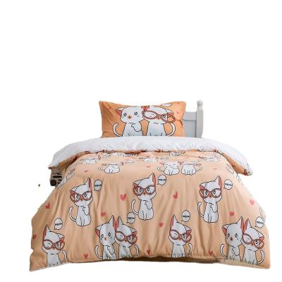 China Zoo bedding anti-static cute lion giraffe suitable for kids and adults comfortable and skin-friendly boho bedding set for sale