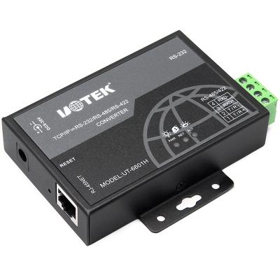 China Industrial Port Converter Ethernet Serial RS-232/485/422 1 to Ethernet Converter for sale