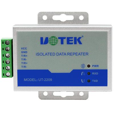 China UOTEK UT-2209 RS485 Automation Industrial Photoelectric Isolation Optical Repeater for sale