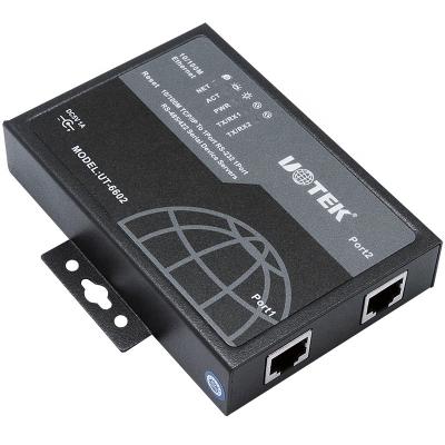 China 10/100M TCP/IP to 1 Port RS-232 Device 1 Port Serial Server 300*180*80mm RS-485/422 for sale