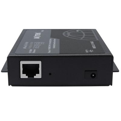 China Iron Case 10/100M TCP/IP to 2ports RS-232/485/422 Ethernet Device Server Serial Converter for sale