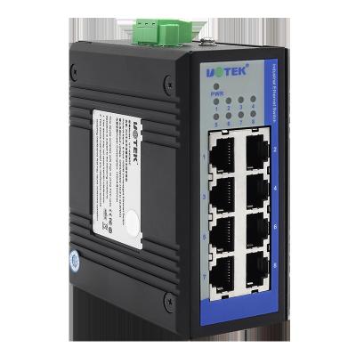 China UOTEK UT-6408GC 8 Port 100M Ethernet Unmanaged Switch for sale