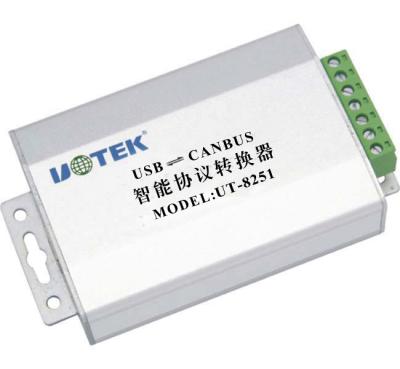 China Aluminum USB 2.0 TO CAN BUS Converter UT-8251 for sale