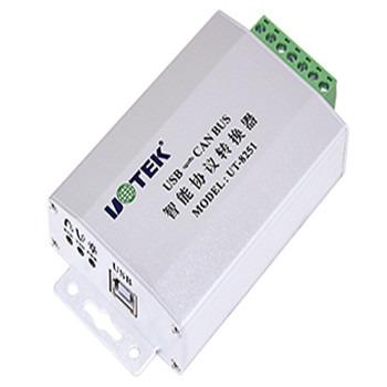 China UT-8251 CAN BUS Aluminum Industrial Protocol USB TO CAN BUS Converter for sale