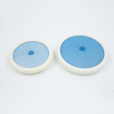 China Fine Wastewater SILICONE Membrane Disc Aerator Bubble Disc Diffuser For Water Treatment for sale