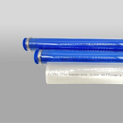 China Other Fine Aeration Tube Nano Bubble Hose Lft 550 PLC PU Bubble Tube Air Diffuser For Water Treatment for sale