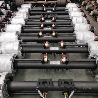 China 2021 Steel Rear Axle Shenli Best Price 16T Heavy Truck Truck Semi Trailer Axles for sale