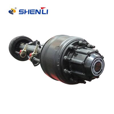 China Rear Axle Type 1840MM 13T 16T Semi Trailer ShenLi Germany Axle for sale