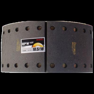 China Brake assembly for trailer brake shoe liner for trucks for sale