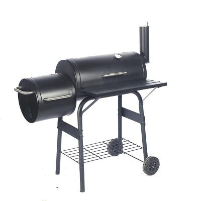 China Easily Assembled Windproof Large Charcoal Stove Outdoor BBQ Tool Rolls Fireplace Camping BBQ Gourmet Cooking Grill for sale