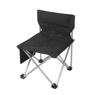 China Durable Outdoor Portable Lounge Chair Camping BBQ Thickened Padded Backrest Folding Chair Patio Leisure Fishing Beach Chair for sale