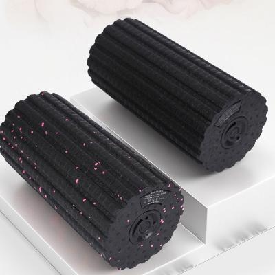 China Electric Vibrating Foam Roller Massage Foam Roller Long Stroke Vibration Massage Roller Vibrating Yoga for sale