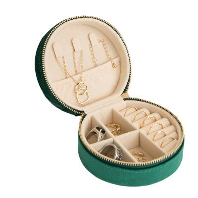 China Fashionable Luxury Leather Jewelry Box Jewelry Gift Packaging Jewelry Display Box for sale