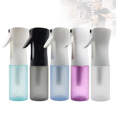 China Plastic Customized Private Logo 200ML Hairdressing Spray Bottle Empty Refillable Barber Hair Tools Water Sprayer Mist Salon Care for sale