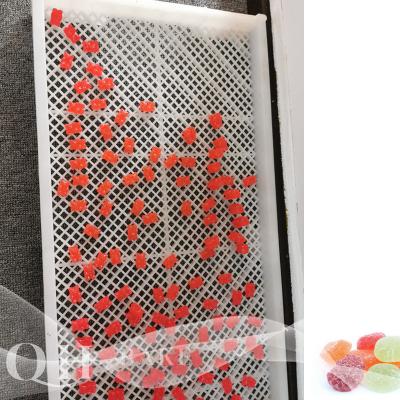 China 810mm Perforated Baking Tray Plastic Shallow Basket gummy candy plastic drying tray en venta