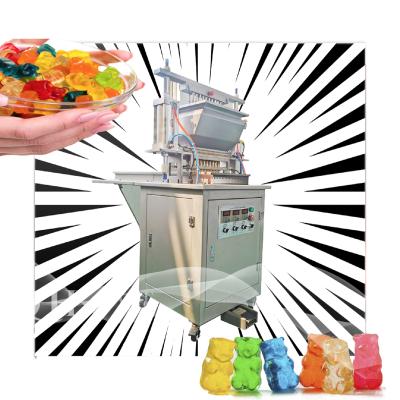 China Stainless steel 10-800kg/h vitamin soft jelly candy making machine gummy depositing line candy depositor for candy making for sale