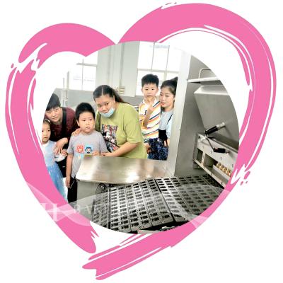 China Customized biotin gummy candy bear making machine chocolate jelly manufacturing candy machinery from factory price zu verkaufen