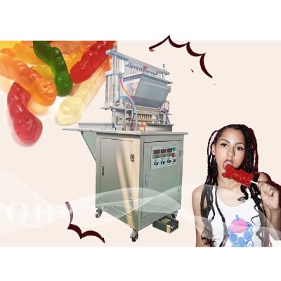 Chine Small vitamin gummy candy making machine /CBD gummy Jelly Candy production line for soft candy machine à vendre