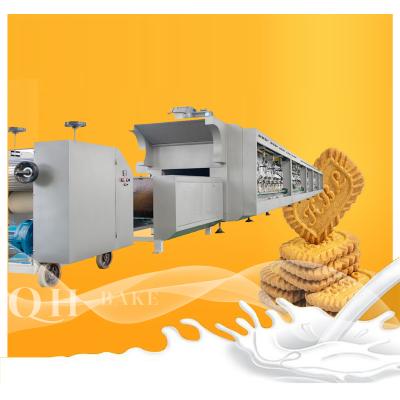 China Automatic cracker biscuit making machine nutritious milk biscuit machine high calcium biscuits making machine à venda