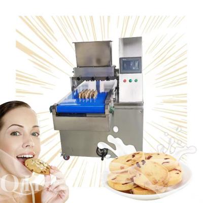 China Small cookie depositing machinery three colors cookie making machine for sale