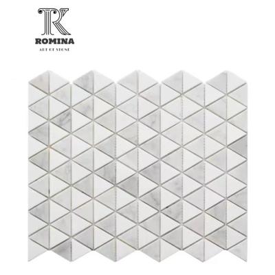 China Hot Sale Triangle Mosaic Tile Swimming Pool Tile In Bathroom And Living Room for sale