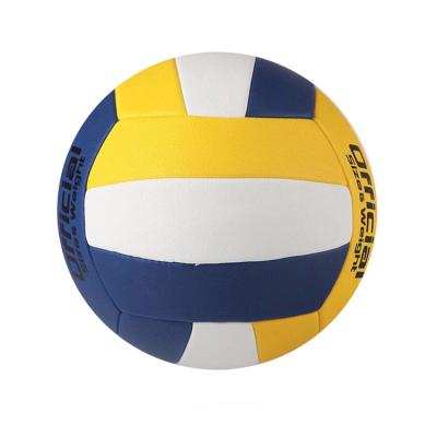 China Real Sports China Manufacturer Uniform Portable Inflatable PVC PU Volleyball for sale