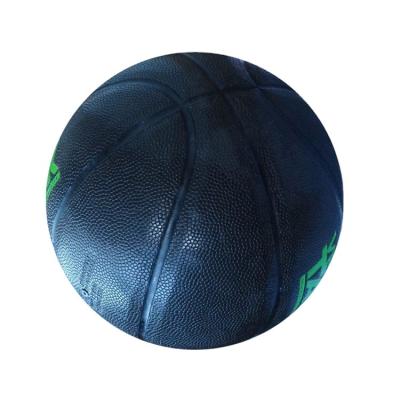 China Sports Customized Exquisite Durable Set Pop Up Hoop Microfiber PU Leather Basketball for sale