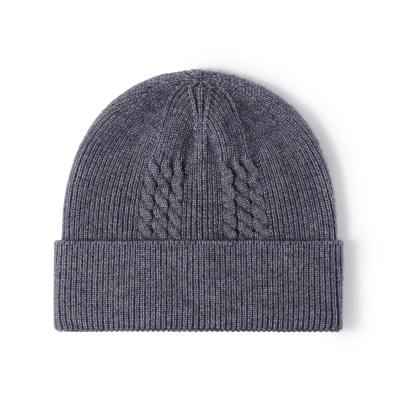 China COMMON Stay warm in style Outdoor Cozy twisted knit hat for men for sale