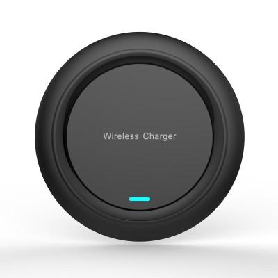 China Fast Charging Mobile Phone/Earphone/Wireless Smart Watch Charger Pad LED Light 15W 10W Qi Wireless Charger For Mobile Phone for sale