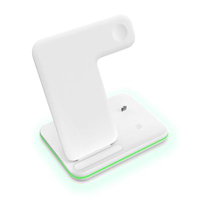 China Wholesale Mobile Phone 3 in 1 Multifunctional Wireless Phone Charger Station Charging Wireless Charger for Mobile Phone for sale