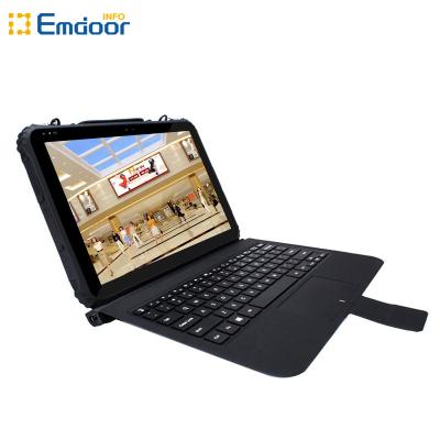 China Waterproof 4G LTE 12 INCH Industrial Laptop/Tablet with NFC and Barcode Scanner for sale